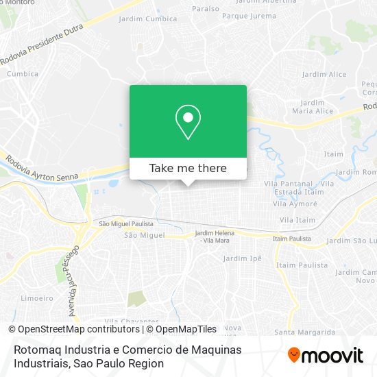 Rotomaq Industria e Comercio de Maquinas Industriais map