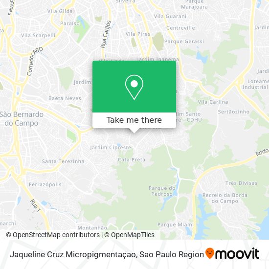 Jaqueline Cruz Micropigmentaçao map