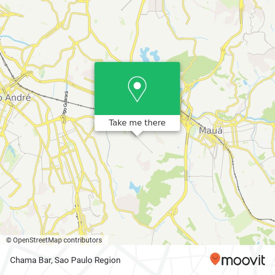 Mapa Chama Bar