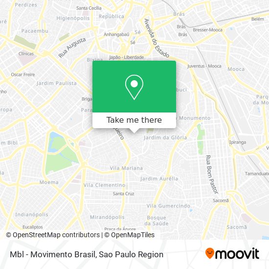 Mapa Mbl - Movimento Brasil