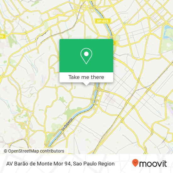 AV Barão de Monte Mor 94 map