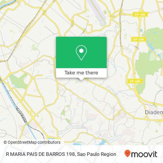 Mapa R MARIA PAIS DE BARROS 198