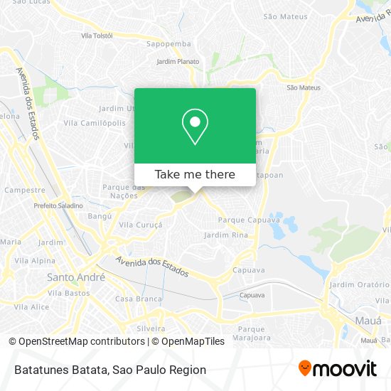 Mapa Batatunes Batata