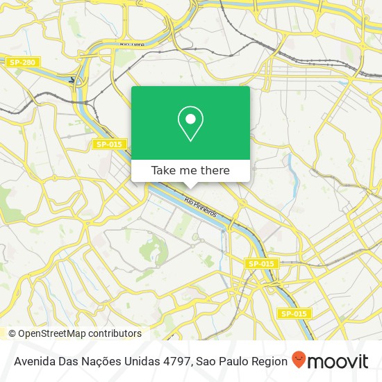 Avenida Das Nações Unidas 4797 map