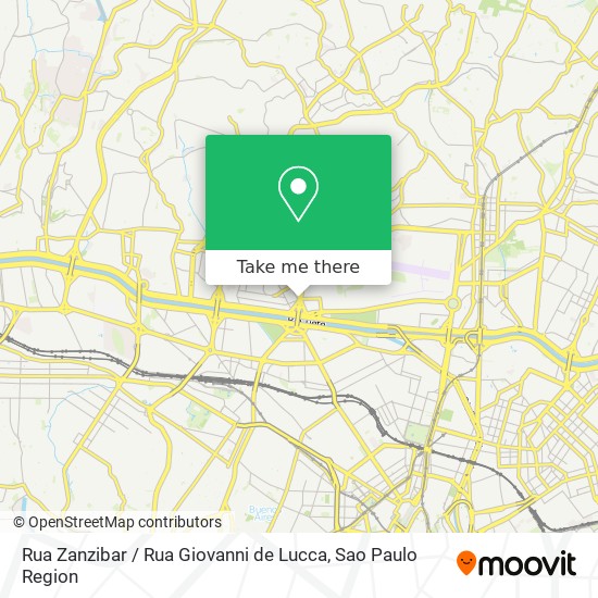 Rua Zanzibar / Rua Giovanni de Lucca map