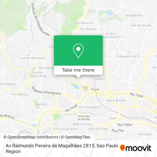 Av  Raimundo Pereira de Magalhães  2815 map