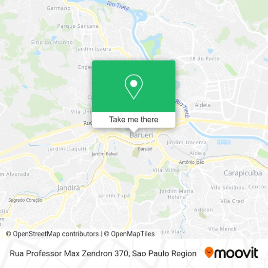Rua Professor Max Zendron 370 map