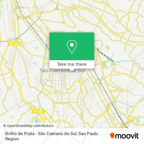 Brilho de Prata - São Caetano do Sul map