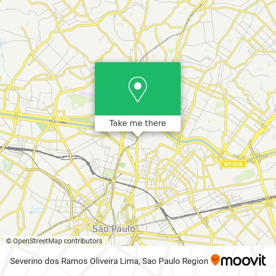 Severino dos Ramos Oliveira Lima map