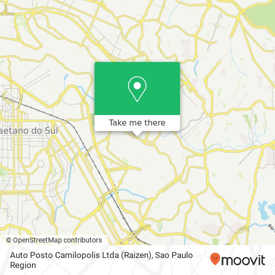 Auto Posto Camilopolis Ltda (Raizen) map