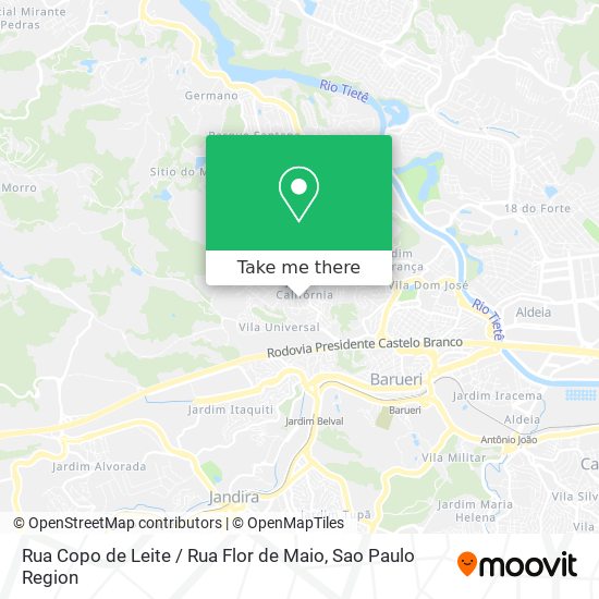 Rua Copo de Leite / Rua Flor de Maio map