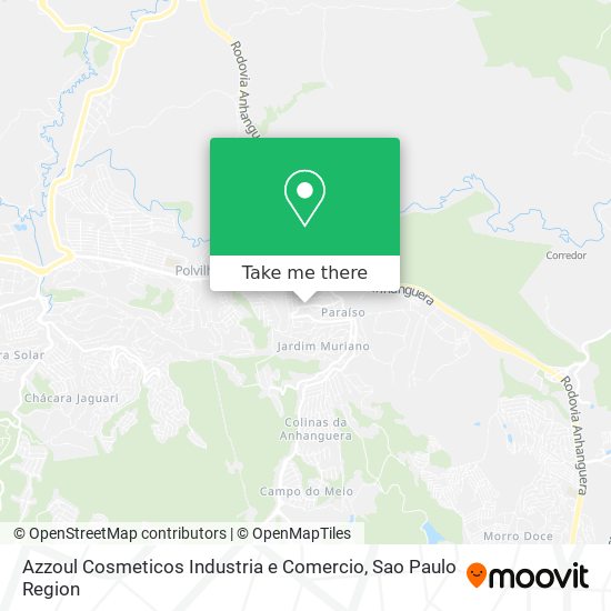 Azzoul Cosmeticos Industria e Comercio map