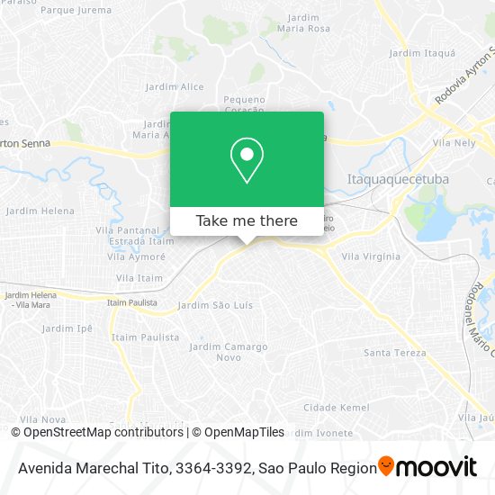 Avenida Marechal Tito, 3364-3392 map