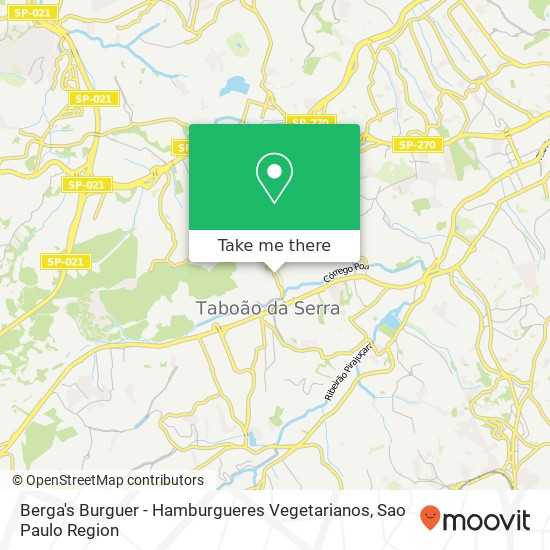 Berga's Burguer - Hamburgueres Vegetarianos map