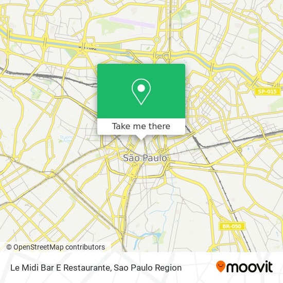 Le Midi Bar E Restaurante map