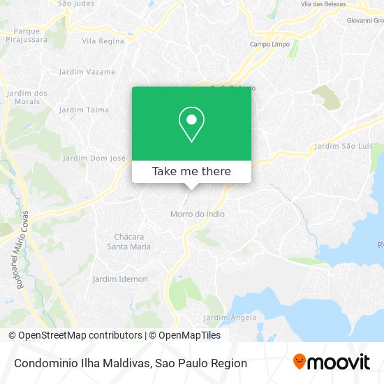 Condominio Ilha Maldivas map