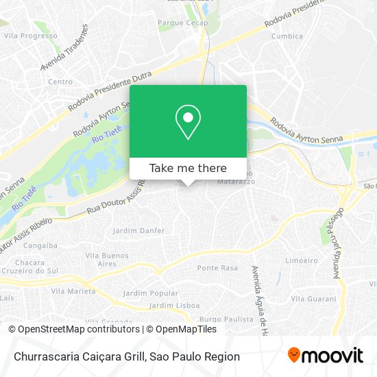 Churrascaria Caiçara Grill map