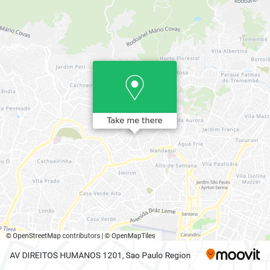 AV DIREITOS HUMANOS 1201 map