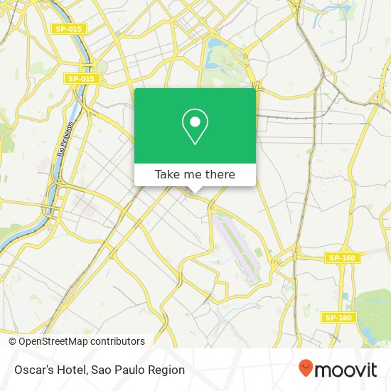 Oscar's Hotel map