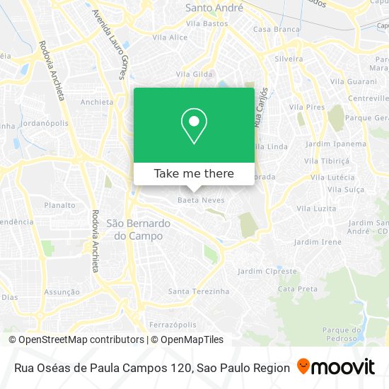 Rua Oséas de Paula Campos 120 map