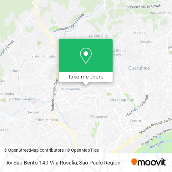 Av  São Bento  140   Vila Rosália map