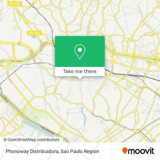 Mapa Phonoway Distribuidora