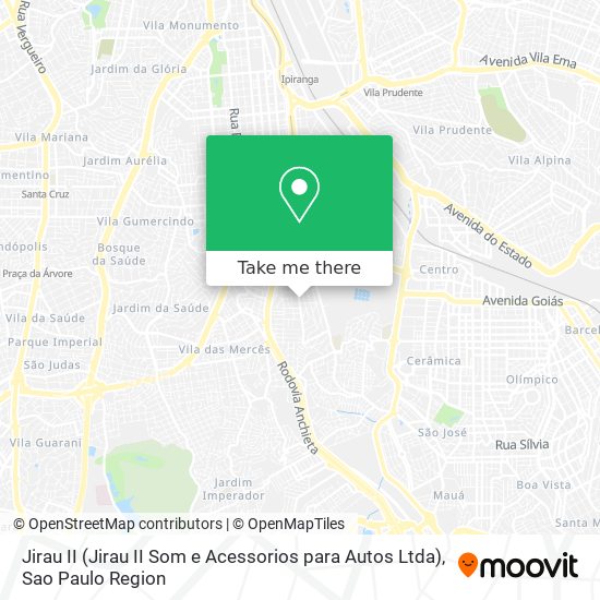 Jirau II (Jirau II Som e Acessorios para Autos Ltda) map