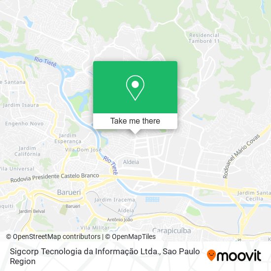 Sigcorp Tecnologia da Informação Ltda. map