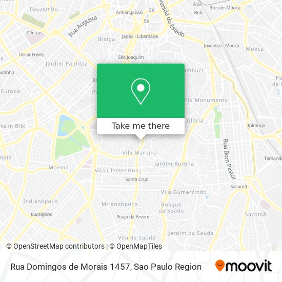 Rua Domingos de Morais  1457 map
