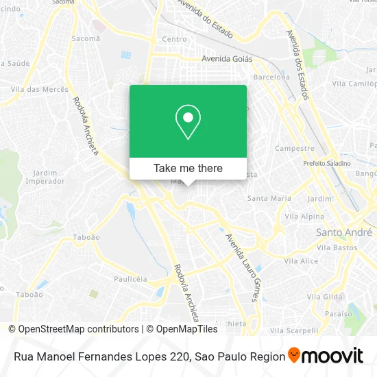 Rua Manoel Fernandes Lopes 220 map