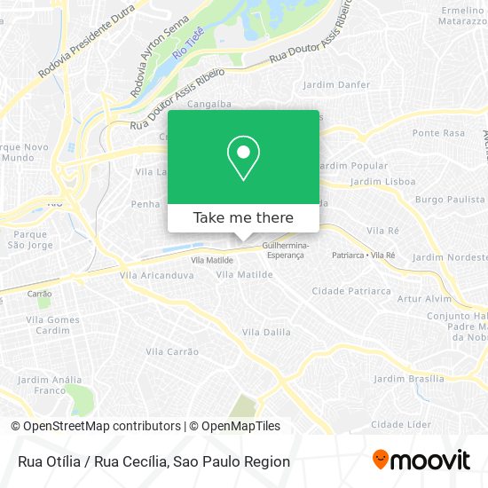 Rua Otília / Rua Cecília map