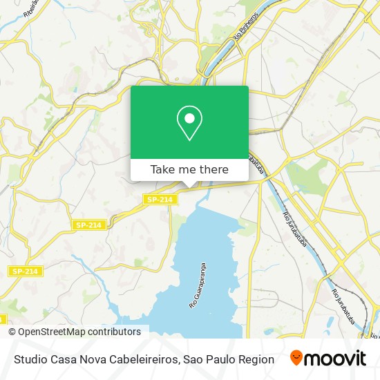 Studio Casa Nova Cabeleireiros map