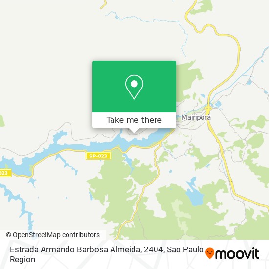 Estrada Armando Barbosa Almeida, 2404 map