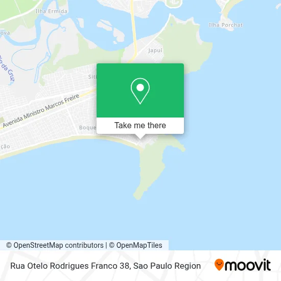 Rua Otelo Rodrigues Franco 38 map