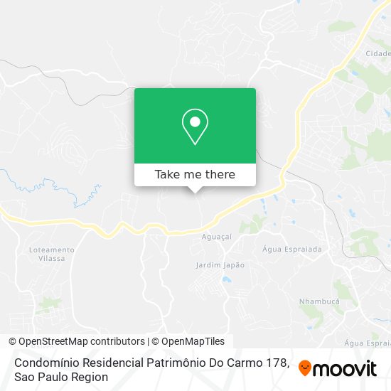 Condomínio Residencial Patrimônio Do Carmo 178 map