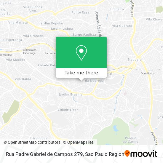Rua Padre Gabriel de Campos 279 map