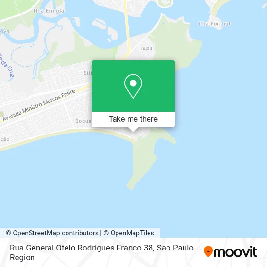 Rua General Otelo Rodrigues Franco 38 map