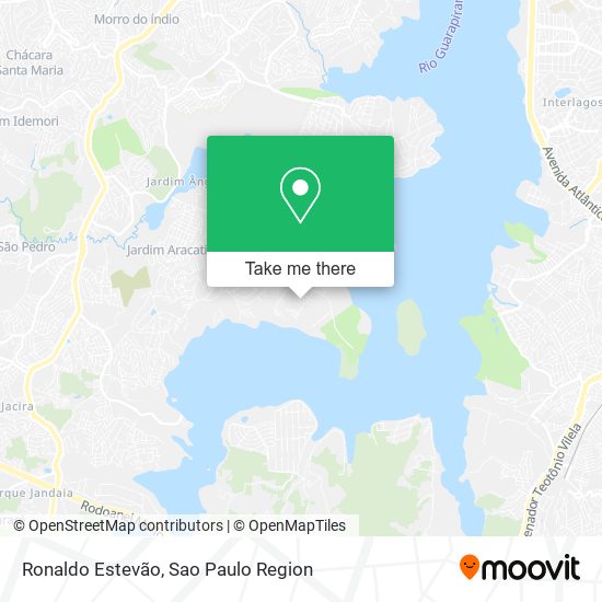 Ronaldo Estevão map