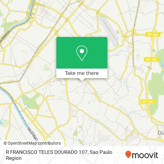 R FRANCISCO TELES DOURADO 107 map