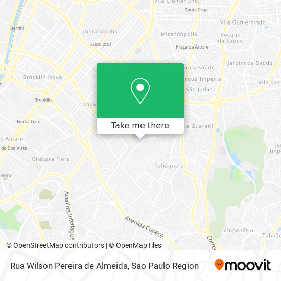Rua Wilson Pereira de Almeida map