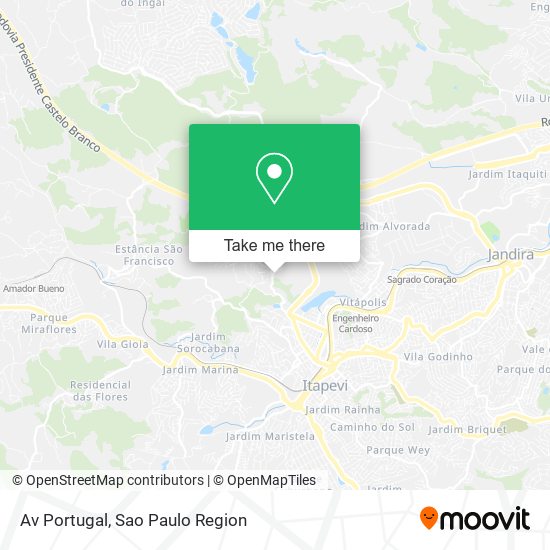 Av  Portugal map