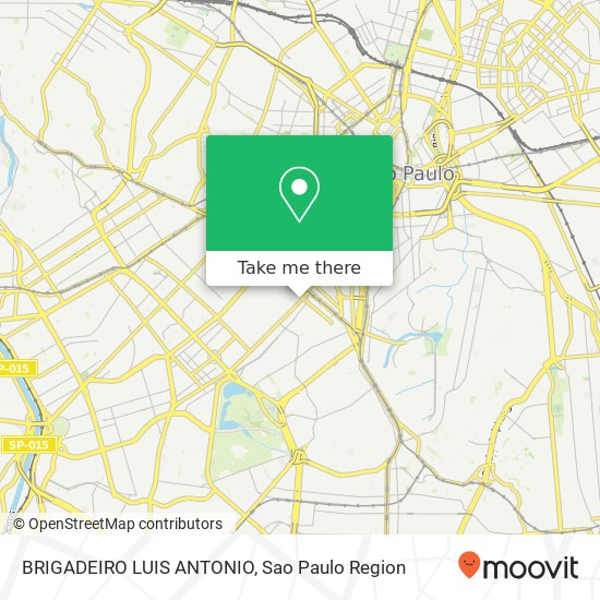 Mapa BRIGADEIRO LUIS ANTONIO