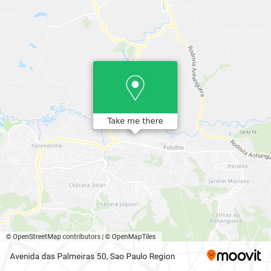 Avenida das Palmeiras 50 map