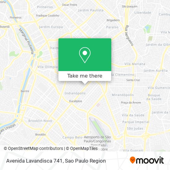 Mapa Avenida Lavandisca 741