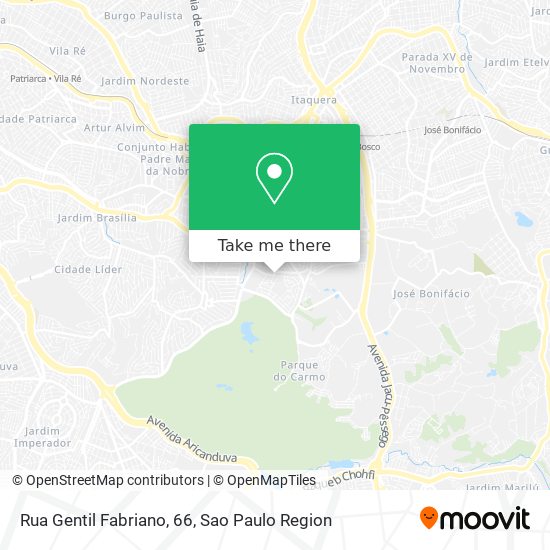 Rua Gentil Fabriano, 66 map