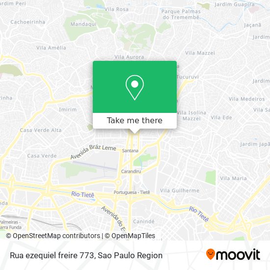 Rua ezequiel freire  773 map