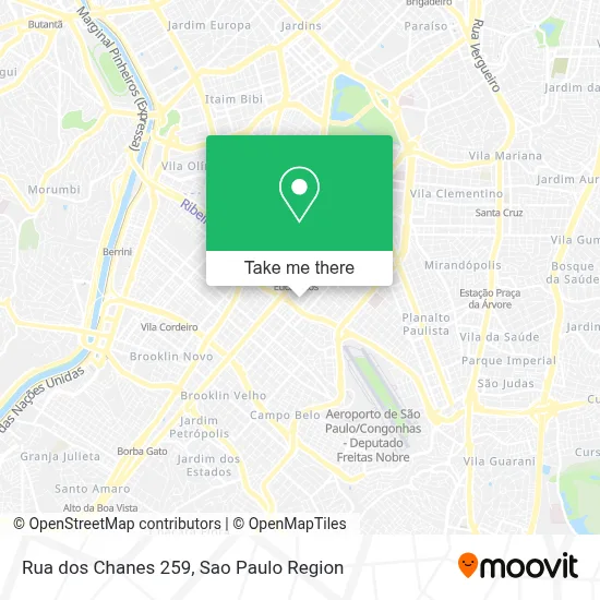 Rua dos Chanes 259 map