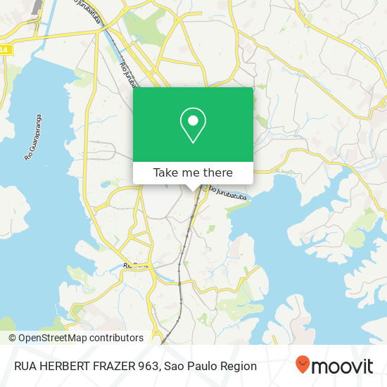 RUA HERBERT FRAZER  963 map