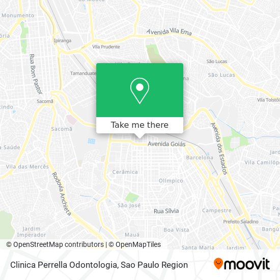 Clinica Perrella Odontologia map