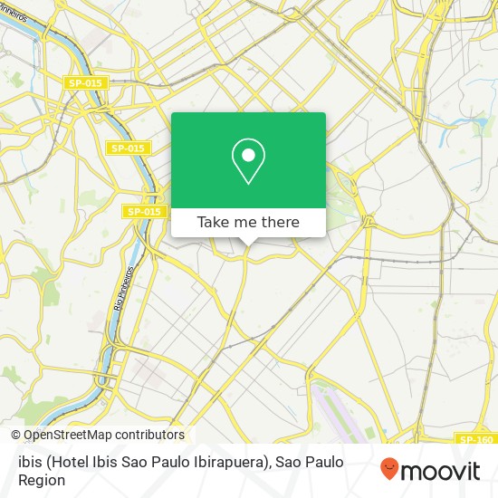 ibis (Hotel Ibis Sao Paulo Ibirapuera) map